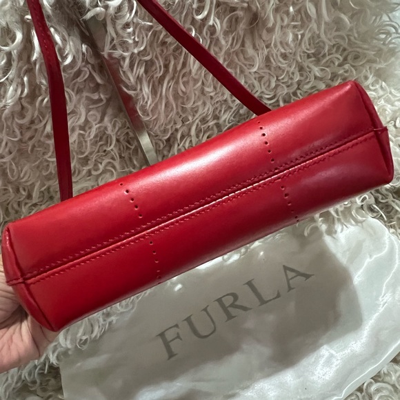 Furla Red Leather shoulder Bag - Picture 10 of 15